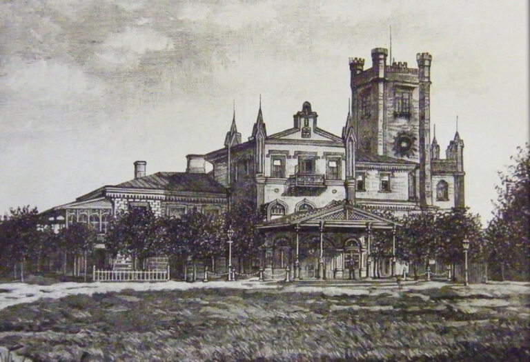 Самые ранние фотографии усадьбы Лентвариса