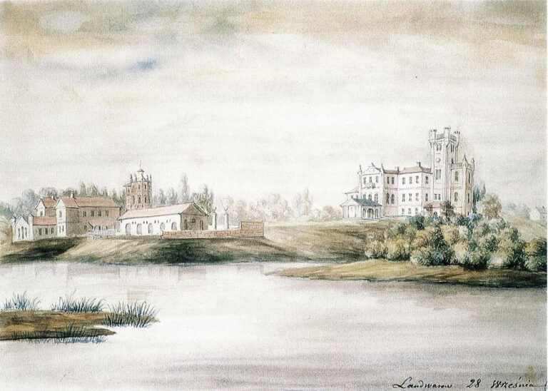 Археологические исследования усадьбы Лентварис