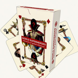 Колода карт «Супергерои мира»