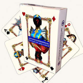 Колода карт „Литовские супергерои“